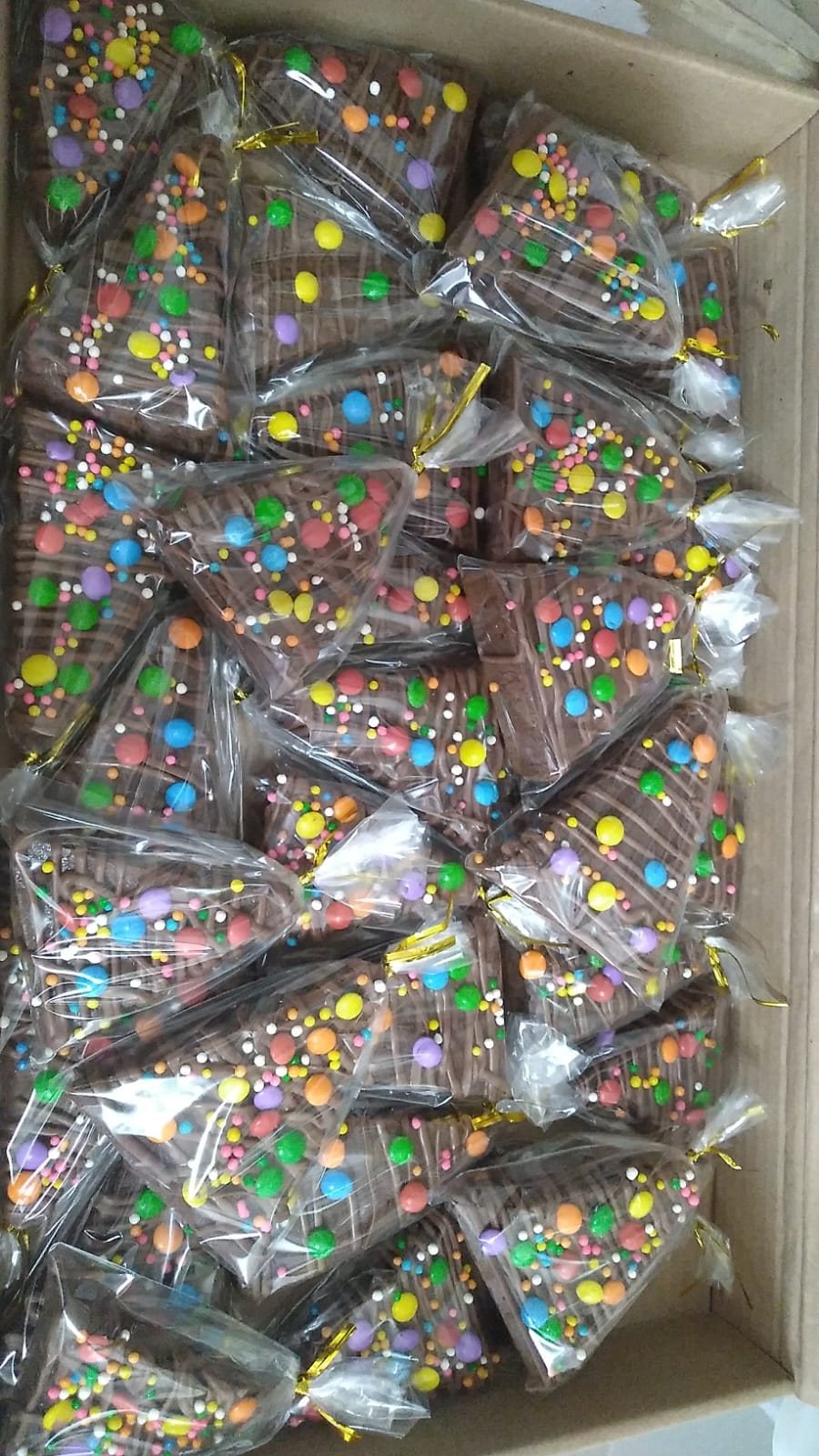 Preparativos doces — festa 14/12